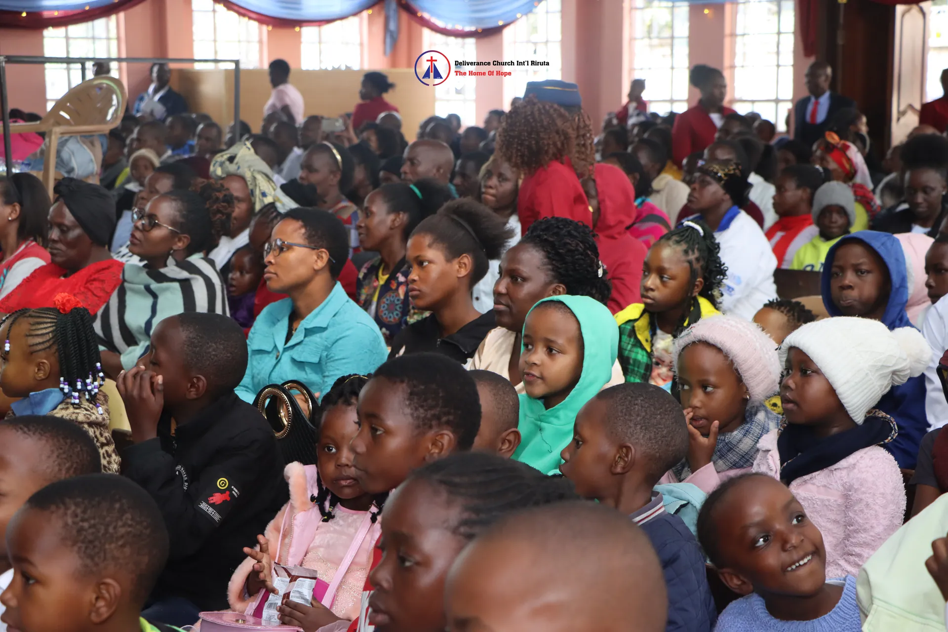 Sunday service at Deliverance Church